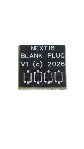 Dcc next18 blanking plug - next18,