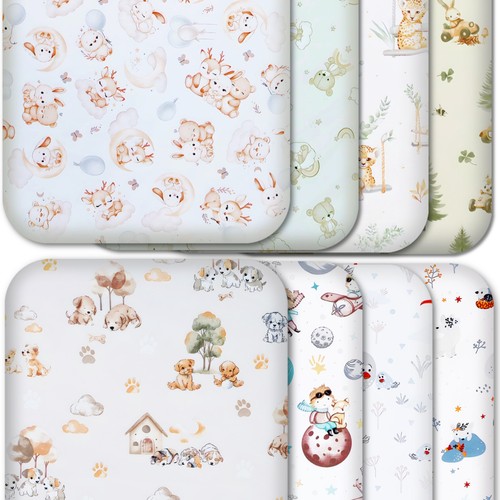 Next crib sheets - me, 4-pack