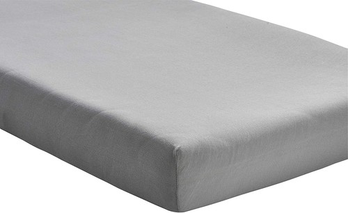 Grey jersey fitted sheet - jersey,