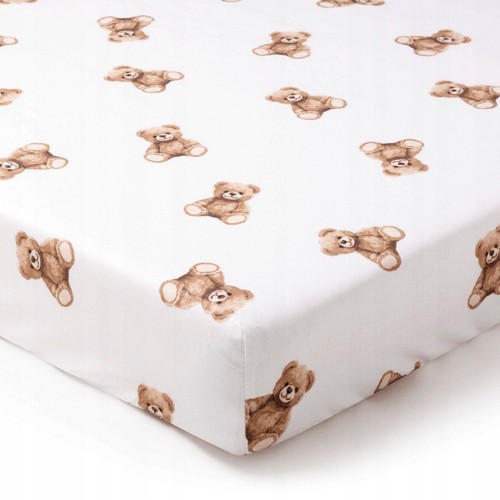 Teddy bear cot bed fitted - teddy,
