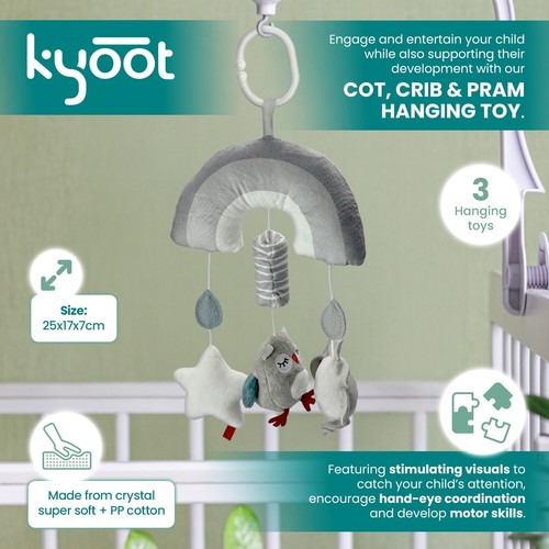 Kyoot hanging cot toys clip - hanging,